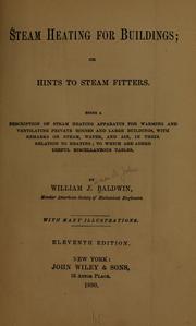 Cover of: Steam heating for buildings