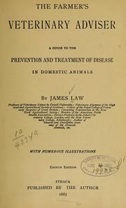 Cover of: The farmer's veterinary adviser by James Law