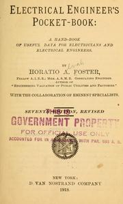 Cover of: Electrical engineer's pocket-book