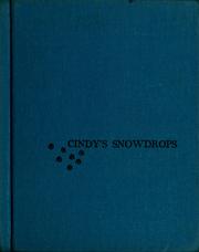 Cover of: Cindy's snowdrops by Doris Orgel