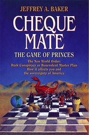 Cover of: Cheque Mate: The Game of Princes