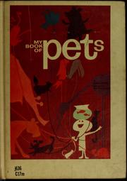 Cover of: My book of pets | Lydia Caplan