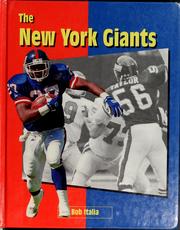 Cover of: The New York Giants | Bob Italia