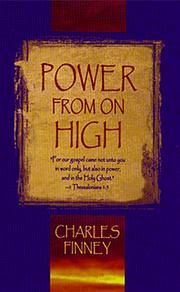 Cover of: Power from on high by Charles Grandison Finney