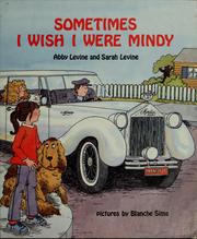 Cover of: Sometimes I wish I were Mindy by Abby Levine