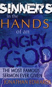 Cover of: Sinners in the Hands of an Angry God | Jonathan Edwards
