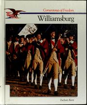Cover of: Williamsburg by Zachary Kent