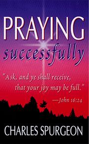 Cover of: Praying successfully
