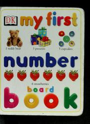 Cover of: My first number board book