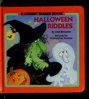 Cover of: Halloween riddles