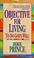 Cover of: Objective for Living