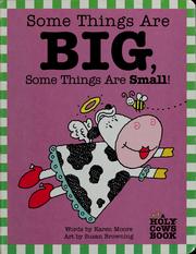 Cover of: Some things are big, some things are small