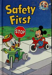 Cover of: Safety first