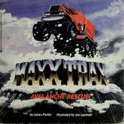 Cover of: Maxx Trax: avalanche rescue