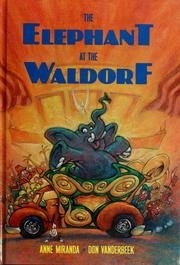 Cover of: The elephant at the Waldorf