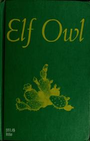 Cover of: Elf Owl