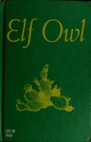 Cover of: Elf Owl by Mary Buff