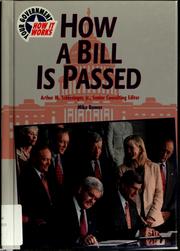 Cover of: How a bill is passed
