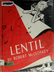Cover of: Lentil by Robert McCloskey