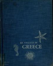 Cover of: My village in Greece