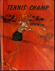 Cover of: Tennis champ