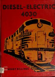 Cover of: Diesel-electric 4030 by Billings, Henry