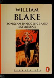 Cover of: Songs of innocence and experience by William Blake