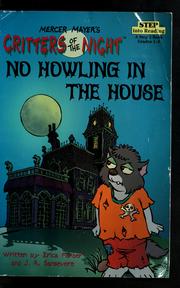 Cover of: No Howling in the House by Erica Farber