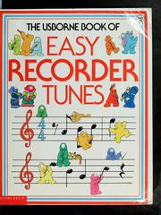 Cover of: Easy recorder tunes