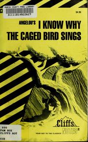 Cover of: I know why the caged bird sings: notes