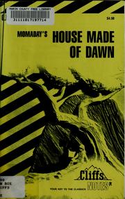 Cover of: House made of dawn: notes