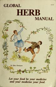 Cover of: Global herb manual