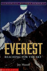 Cover of: Everest: reaching for the sky