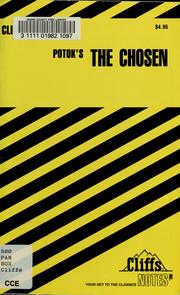Cover of: The chosen: notes