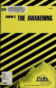 Cover of: The awakening, notes by Kay Carey