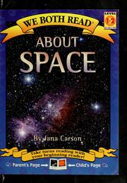 Cover of: About space by Jana Carson