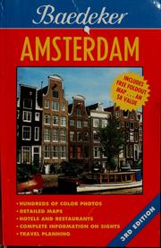 Cover of: Baedeker Amsterdam by Birgit Borowski, Birgit Borowski