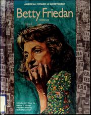 Cover of: Betty Friedan by Justine Blau