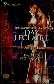 Cover of: Dante's Stolen Wife by Day Leclaire