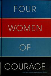 Cover of: Four women of courage | Bennett Wayne