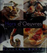 Cover of: Hors d'oeuvres by Gillian Duffy
