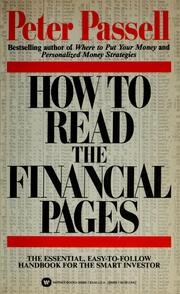 Cover of: How to read the financial pages by Peter Passell