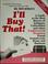 Cover of: Dr. Tony Hyman's I'll buy that!