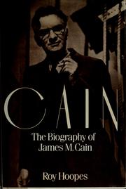 Cover of: Cain by Roy Hoopes
