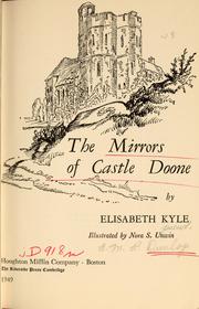 Cover of: The mirrors of Castle Doone: [a mystery for boys and girls]