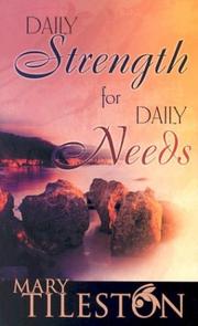 Cover of: Daily strength for daily needs