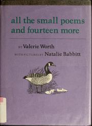 Cover of: All the small poems and fourteen more