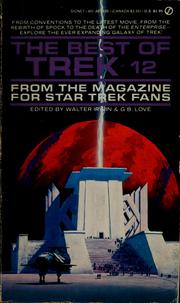 Cover of: The best of Trek 12: from the magazine for Star Trek fans