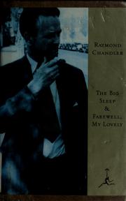 Cover of: The big sleep: & Farewell, my lovely