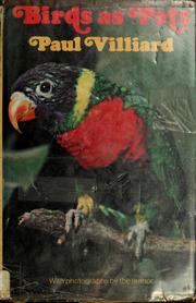 Cover of: Birds as pets by Paul Villiard